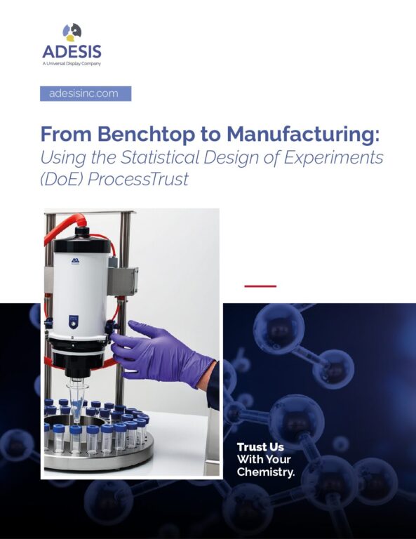 From Benchtop to Manufacturing